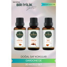 Gardone 3x30 ml Sandal + Tarçın + Bal Oda Kokusu