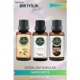 Gardone 3x30 ml Vanilya + Orkide + Çikolata Oda Kokusu