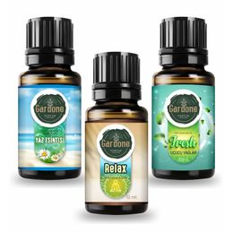 Gardone Yaz Esintisi + Relax + Fresh 3 x 10 ml Esansiyel Uçucu Yağ