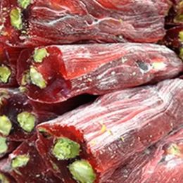 Gaziantep Pazarı 500 gr Nar Aromalı Fıstıklı Fitil Lokum