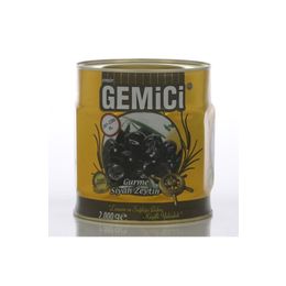 Gemici Zeytinleri 2 x 2 kg Gurme Siyah Zeytin