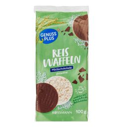 Genuss Plus 100 gr Sütlü Çikolatalı Pirinç Patlağı