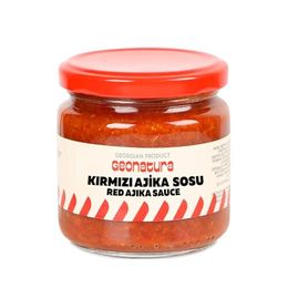 Geonatura Acı 210 gr Kırmızı Ajika Sosu