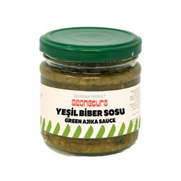Geonatura Acı 210 gr Yeşil Biber Ajika Sosu