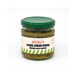 Geonatura Acı 210 gr Yeşil Biber Ajika Sosu