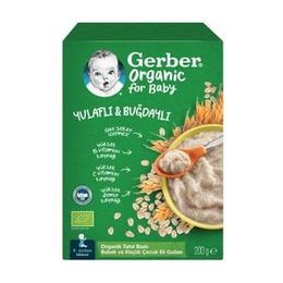 Gerber 200 gr Organik Yulaf Buğday