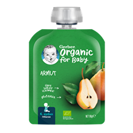 Gerber 90 gr Organik Armut Püresi