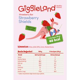 GiggleLand 7x20 gr Çilekli Meyve Barı