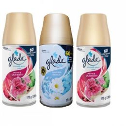 Glade 3x269 ml Meyve & Çiçek Buketi Yedek Sprey Oda Kokusu