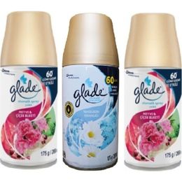 Glade 3x269 ml Meyve & Çiçek Buketi Yedek Sprey Oda Kokusu