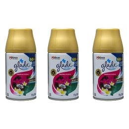 Glade 3x269 ml Tropikal Floral Otomatik Sprey Oda Kokusu