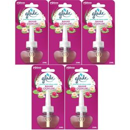 Glade 5x20 ml Yedek Bahar Çiçekleri Elektrikli Oda Kokusu
