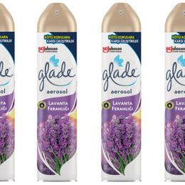 Glade Aerosol Lavanta Ferahlığı 4x300 ml Oda Kokusu