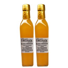 Glş Şifahanem Organik Aktar 2x500 ml Organik Elma Sirkesi