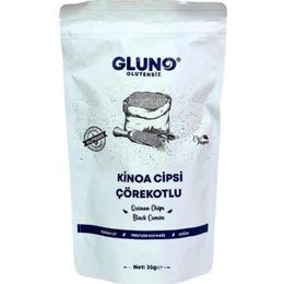 Gluno 35 gr Glutensiz Çörekotlu Kinoa Cipsi