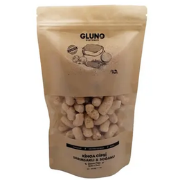 Gluno 35 gr Glutensiz Kinoa Cipsi Sarımsak ve Soğanlı