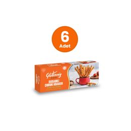 Glutensiz Ada 6x105 gr Glutensiz Susamlı Çubuk Kraker