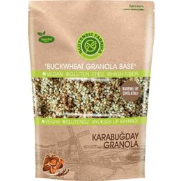 Glutensiz Fabrika 200 gr Bademli ve Çikolatalı Karabuğday Granola