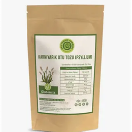 Glutensiz Fabrika 300 gr Glutensiz Psyllium Karnıyarık Otu Tozu