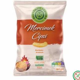 Glutensiz Fabrika 60 gr Barbekü Soslu Mercimek Cipsi