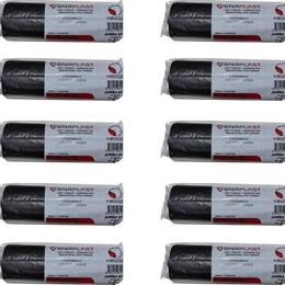 Gnr Endüstriyel 2 Kat Siyah 500 gr 80x110 cm 10x10 Rulo Jumbo Çöp Poşeti
