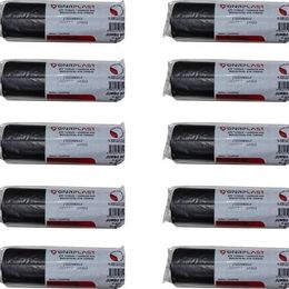 Gnr Endüstriyel 2 Kat Siyah 500 gr 80x110 cm 10x10 Rulo Jumbo Çöp Poşeti