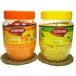 Gökyar 350 gr Portakal + 350 gr Limon Aromalı Toz içecek Oralet