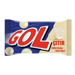 Gol 25 g Çıtır Pirinç Patlaklı Beyaz Draje