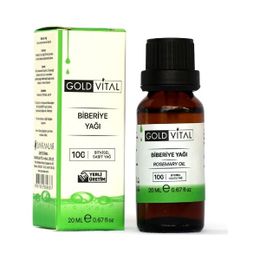Gold Vital 20 ml Biberiye Yağı