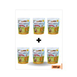 Good Food 6x80 gr Keçi Sütlü Keçiboynuzlu Vitamin ve Mineralli Bebek Ekmeği