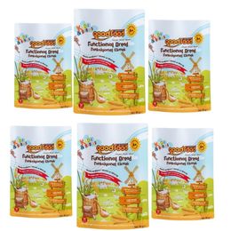 Good Food 6x80 gr Keçi Sütlü Keçiboynuzlu Vitamin ve Mineralli Bebek Ekmeği