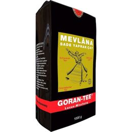 Goran Tee 1000 gr Mevlana Sade Yaprak Siyah Dökme Çay