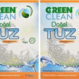 Green Clean 2x1,5 kg Bulaşık Makine Tuzu