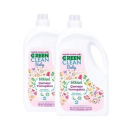 Green Clean 2x2,75 lt Baby Bitkisel Yumuşatıcı
