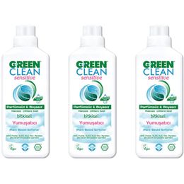 Green Clean 3x1 lt Sensitive Bitkisel Yumuşatıcı