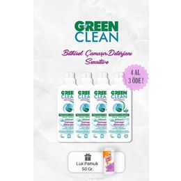 Green Clean 4x1000 ml Sensitive Bitkisel Çamaşır Deterjanı