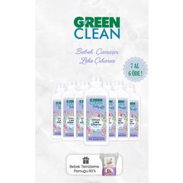 Green Clean Baby Bitkisel 1000 ml x 7 Adet Leke Çıkarıcı