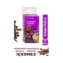 Green Label 12 gr 2'si 1 Arada Kolajen Kahve
