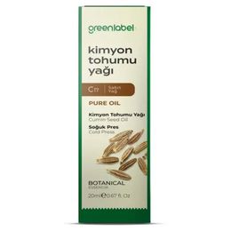 Greenlabel 20 ml Kimyon Tohumu Yağı