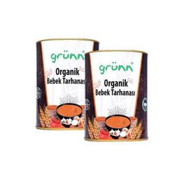 Grünn 2x400 gr Organik Bebek Tarhanası