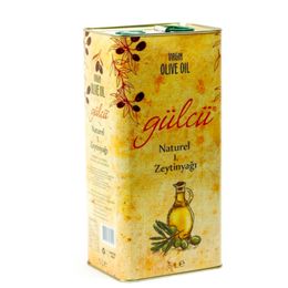 Gülcü 5 lt Teneke Naturel Birinci Zeytinyağı