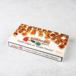 Güllüoğlu 500 gr Duble Fıstıklı Çifte Kavrulmuş Lokum