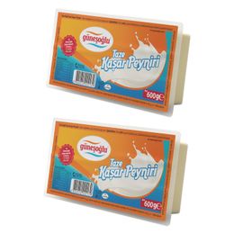 Güneşoğlu 2x600 gr Kaşar Peyniri