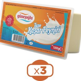 Güneşoğlu 3x1 kg Taze Kaşar Peyniri