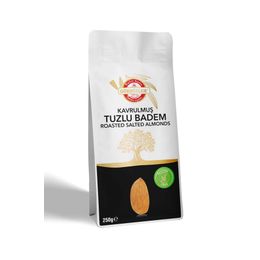Gürbüzler 250 gr Glutensiz Kavrulmuş Tuzlu Badem