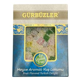 Gürbüzler 400 gr Glutensiz Meyve Aromalı Kuş Lokumu
