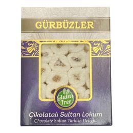 Gürbüzler 450 gr Glutensiz Çikolatalı Sultan Lokum