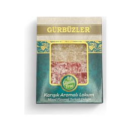 Gürbüzler 500 gr Glutensiz Karışık Aromalı Lokum