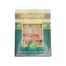 Gürbüzler 500 gr Glutensiz Karışık Aromalı Lokum