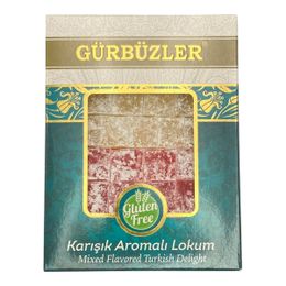 Gürbüzler 500 gr Glutensiz Karışık Aromalı Lokum